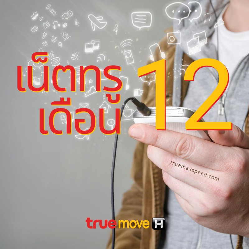 โปรเน็ตทรู 12 เดือน